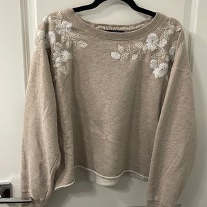 Cropped sweatshirt